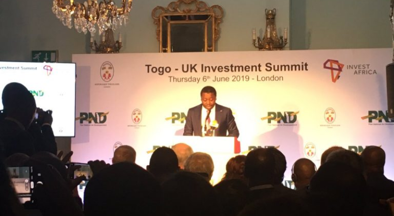 In the UK, Togo’s Gnassingbé makes case for investment