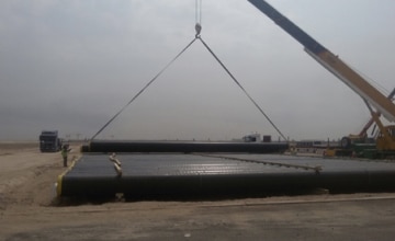 LNG Provider in Iraq Needs Safe Storage for Pipes
